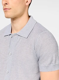 Cashmere Knit Shirt