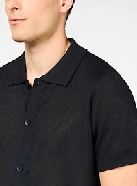Cashmere Knit Shirt