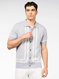 Grey Knit Shirt