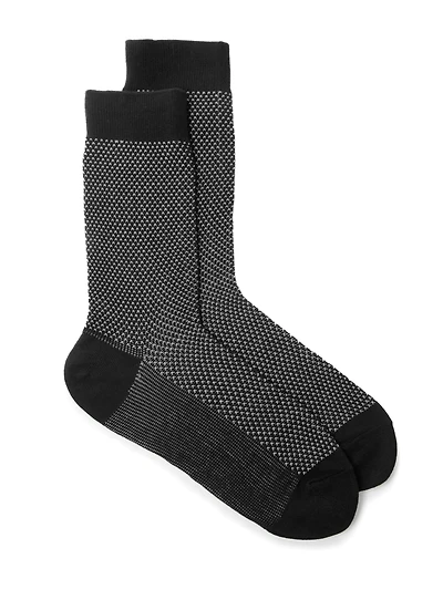 Chaussettes à faux uni