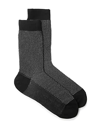 Chaussettes à faux uni