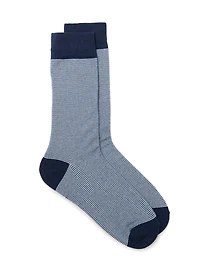 Chaussettes à micro rayures
