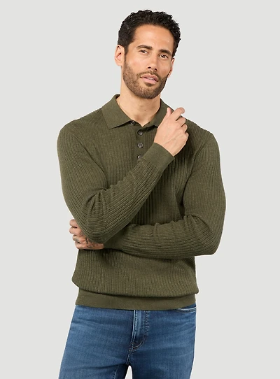 Green Raglan Sleeve Sweater
