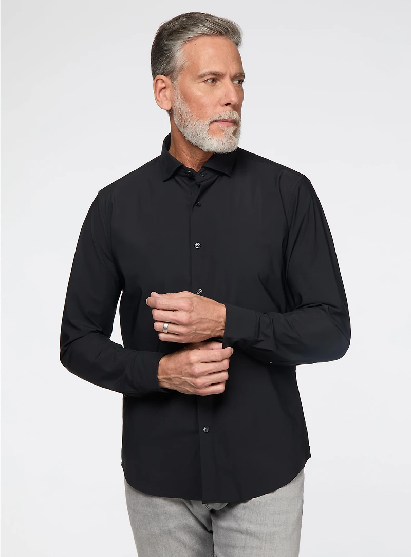 Solid Stretch Shirt