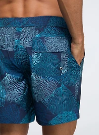 Maillot de bain à imprimé corail