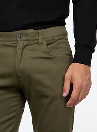 (Fall) Elastic Waistband Chino