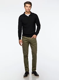 (Fall) Elastic Waistband Chino