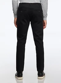 Chino avec taille élastique