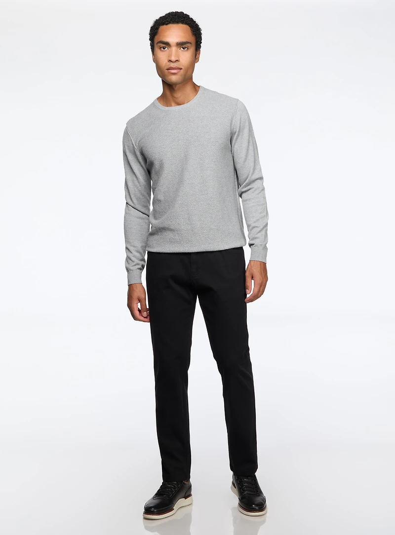 Chino avec taille élastique