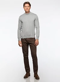 Chino avec taille élastique