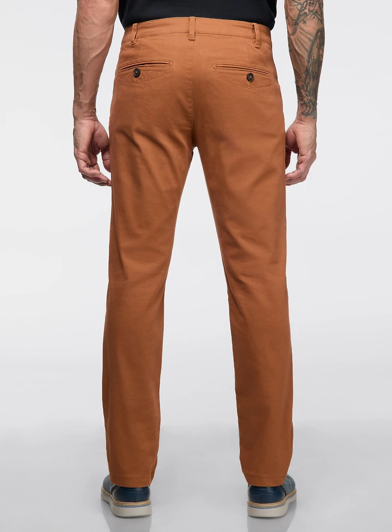 Chino avec taille élastique