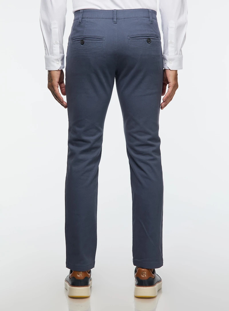 Chino avec taille élastique