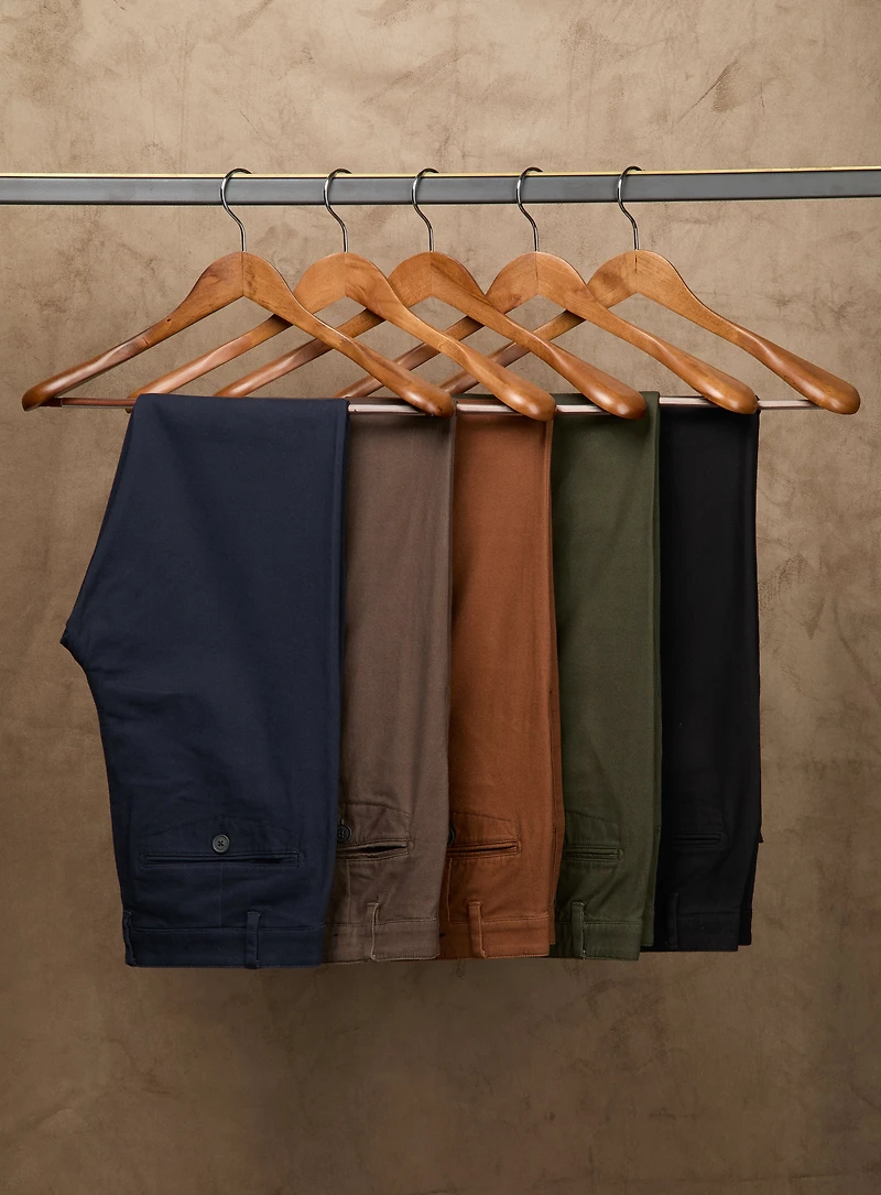 Elastic Waistband Chino