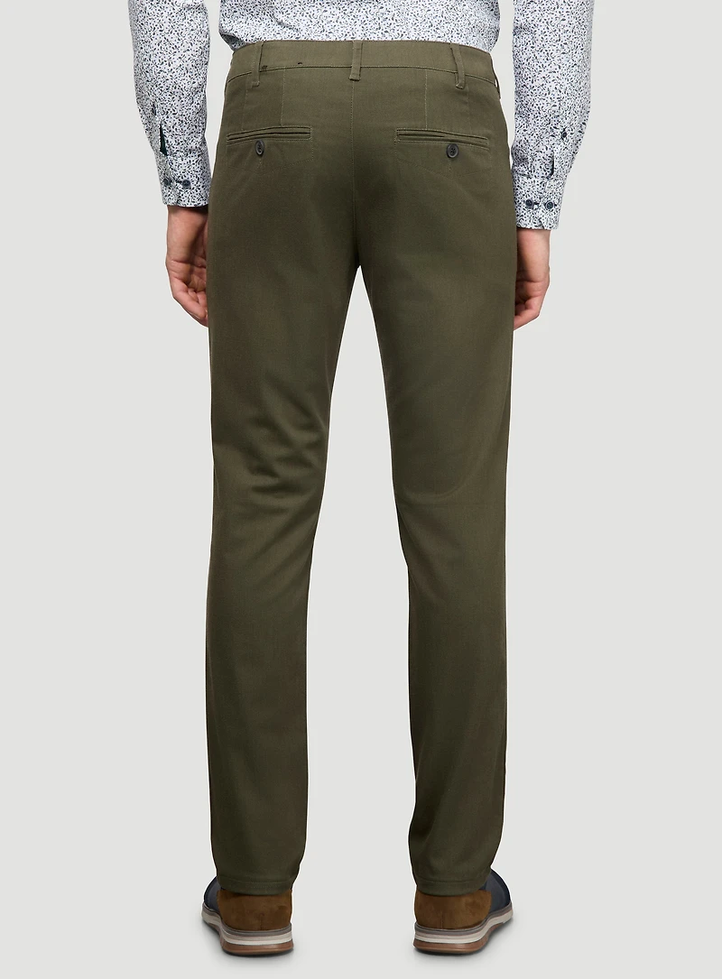Micro-Textured Chino