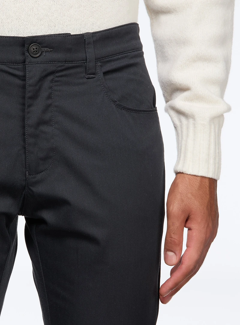 Chino à motif de micro diamants