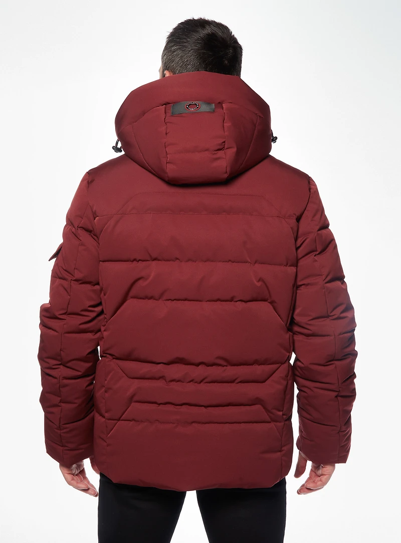 Manteau 'Maurice' matelassé