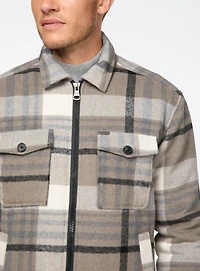 Sherpa Lined Overshirt