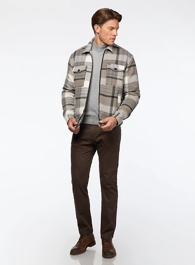 Sherpa Lined Overshirt