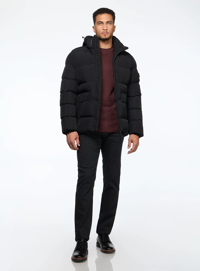 Water-repellent Quilted Coat