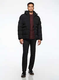 Water-repellent Quilted Coat