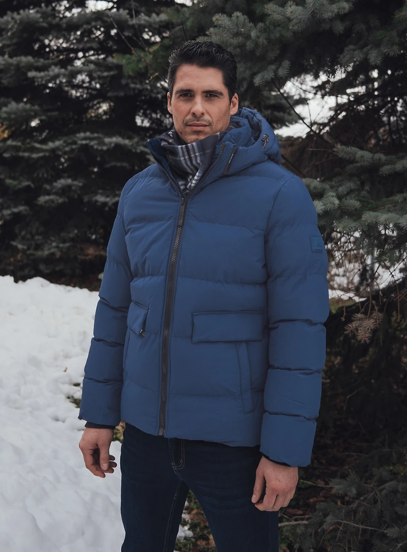 Water-repellent Quilted Coat