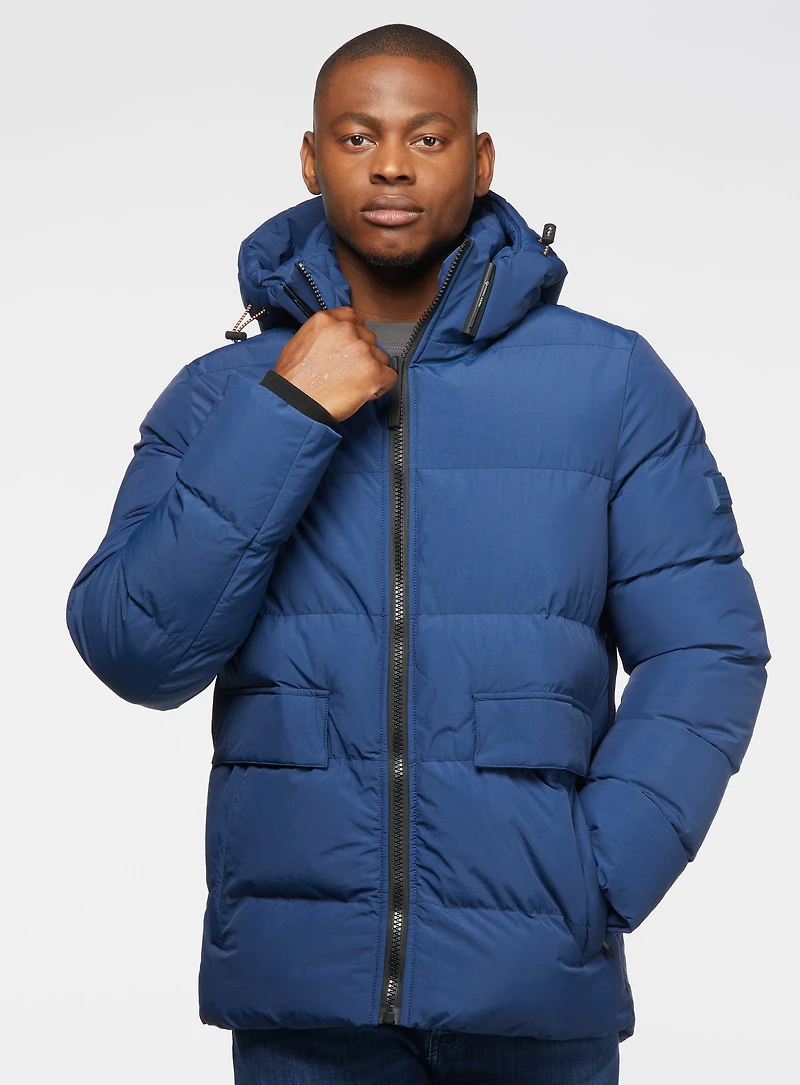 Water-repellent Quilted Coat