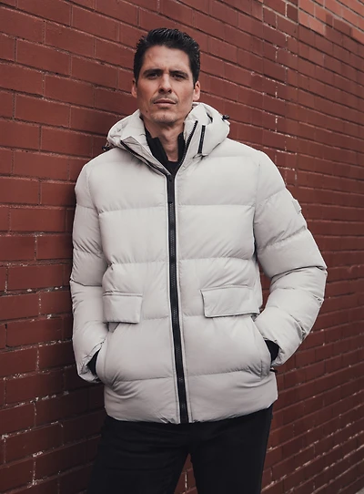 Manteau matelassé hydrofuge