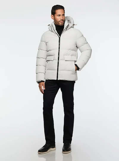 Manteau matelassé hydrofuge