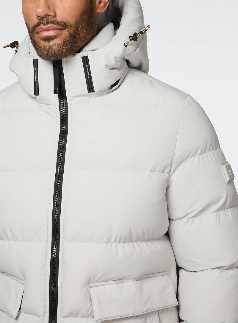 Manteau matelassé hydrofuge