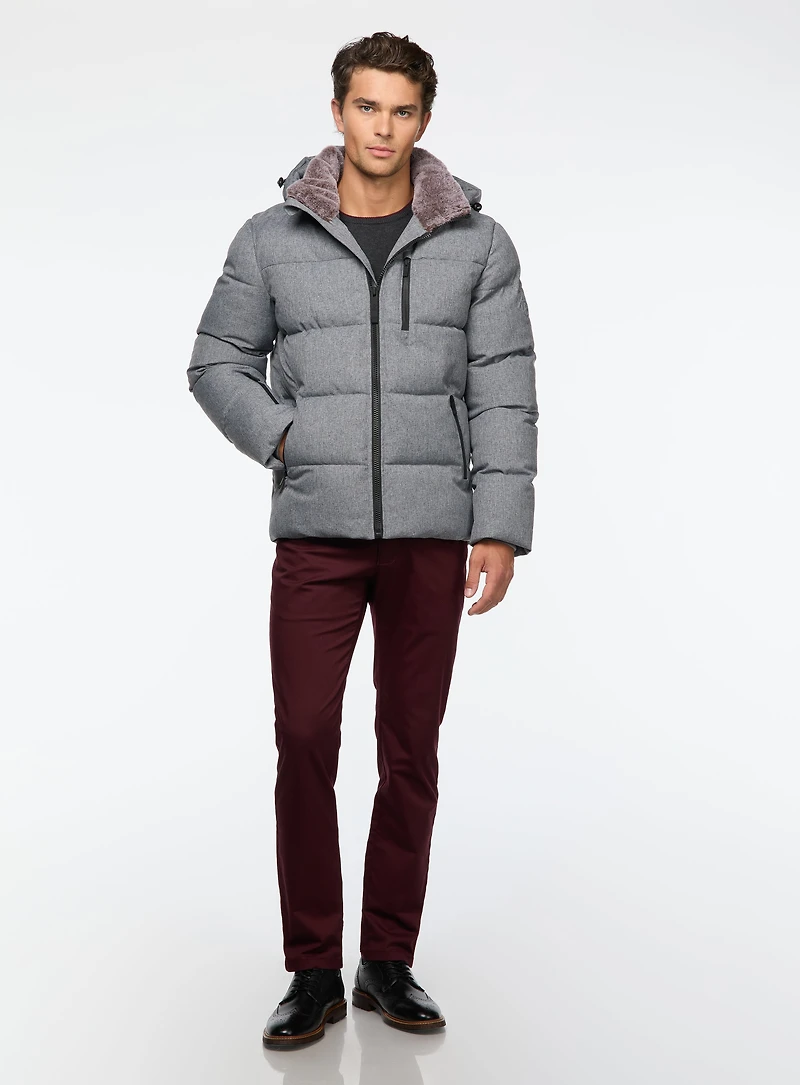 'Callum' Quilted Coat