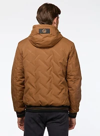 Quilted Bomber Jacket
