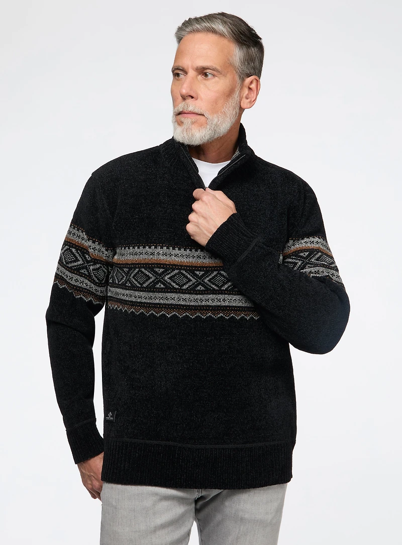 Chandail à motif diamants