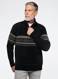 Chandail à motif diamants