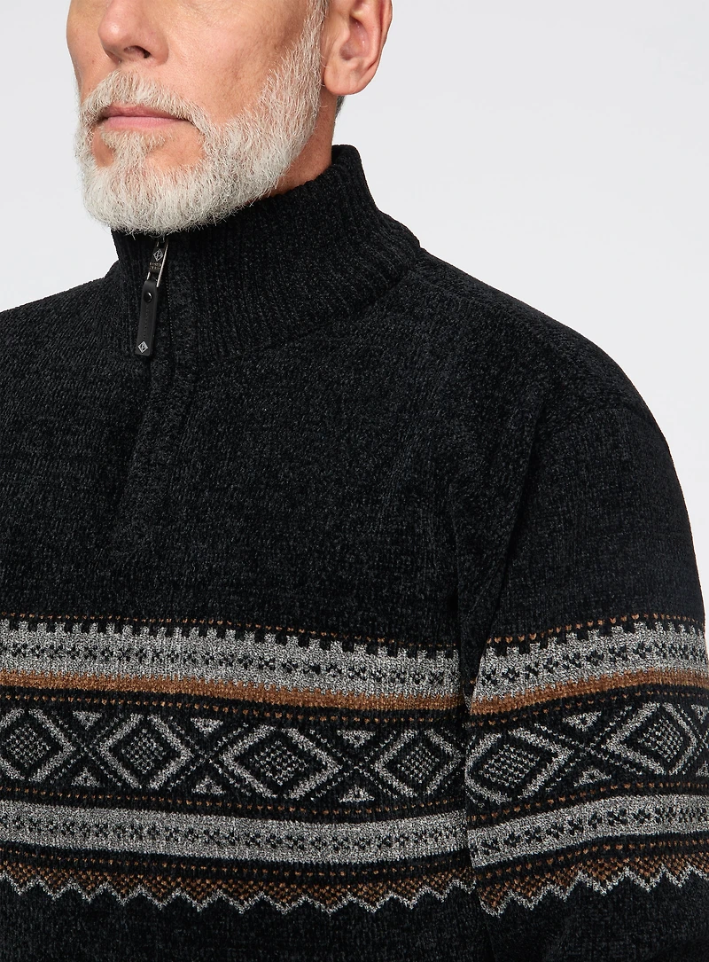 Chandail à motif diamants