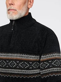 Chandail à motif diamants