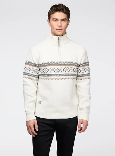 Chandail à motif diamants