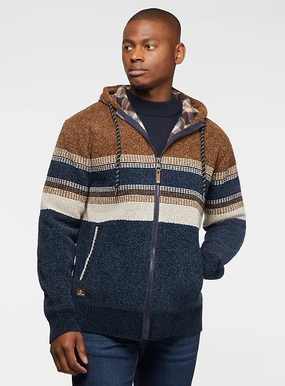 Cardigan doublé en polaire 'Jacob'