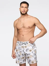 Maillot de bain à motif grosses fleurs