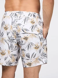 Big Flowers Print Swimsuit