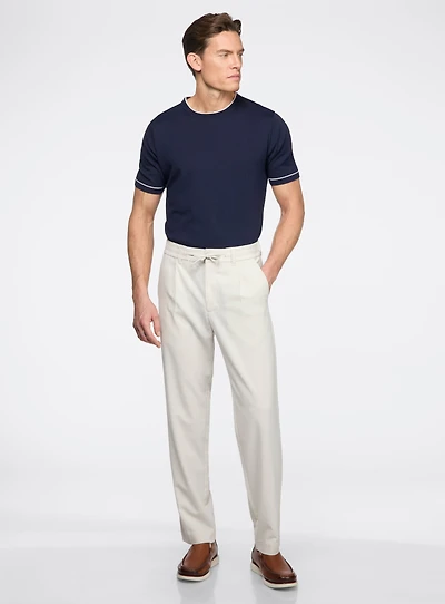 'Lineker' Cotton Twill Pants