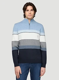 Blue Striped Sweater