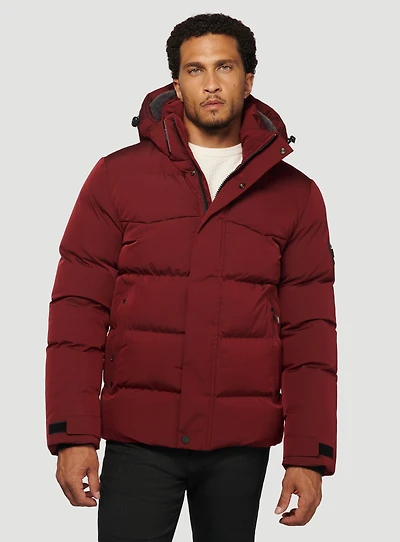 Hooded Quilted Jacket