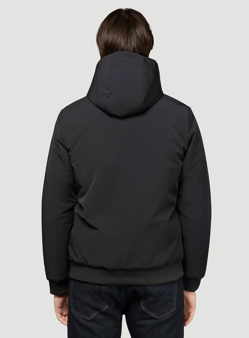 Hooded Microfiber Jacket