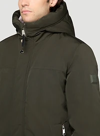 Manteau à capuchon doublé 'Techdown'