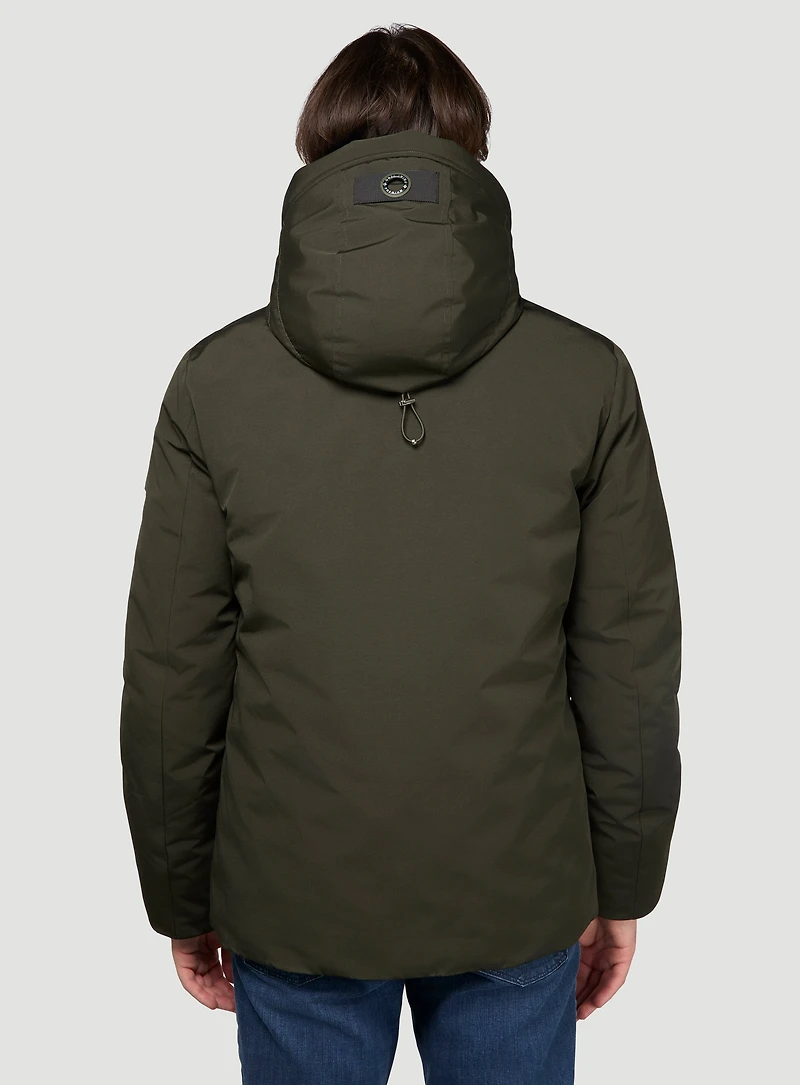 Manteau à capuchon doublé 'Techdown'