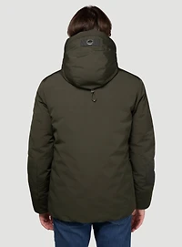 Manteau à capuchon doublé 'Techdown'