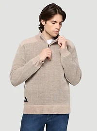 Chandail uni en chenille