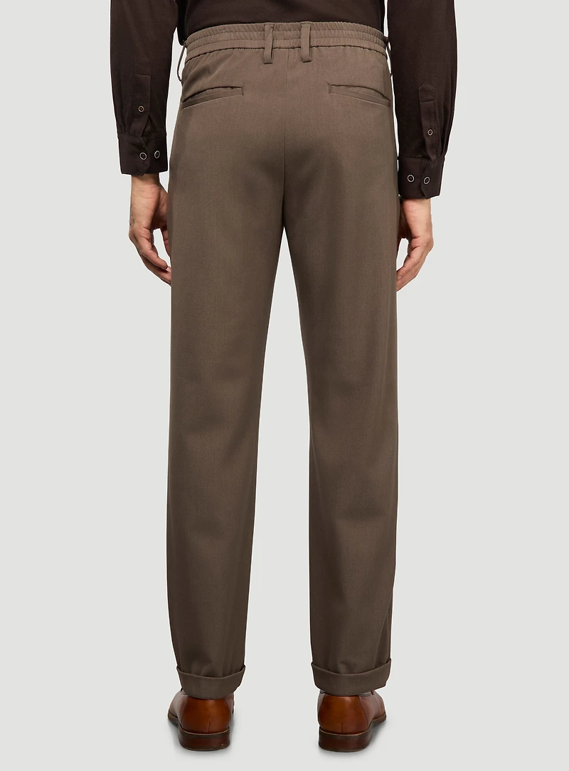 Pleated Pants