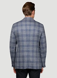 Blue Plaid Sport Jacket