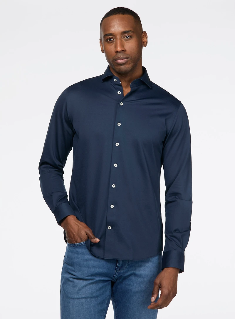 Chemise en tricot unie